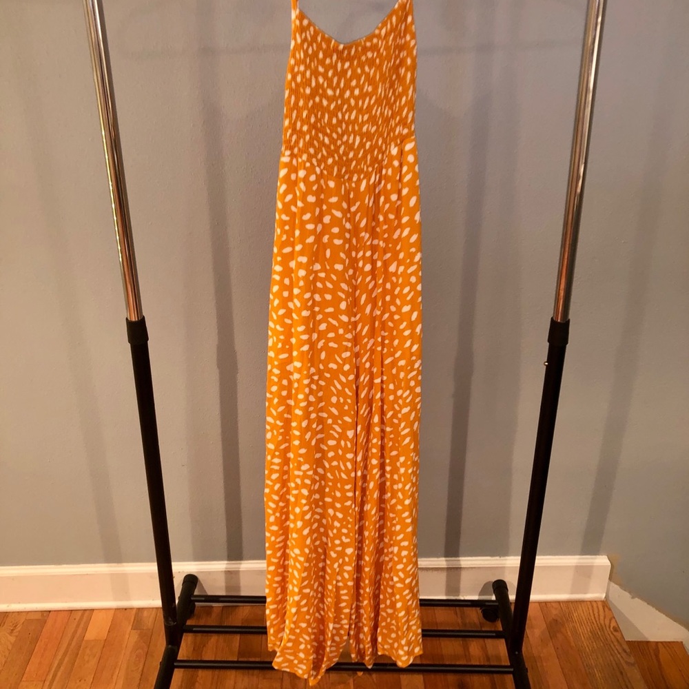 Wide legged jumpsuit